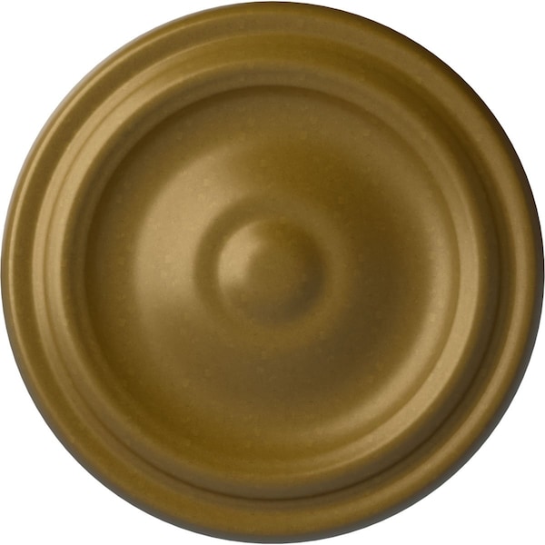 Ekena Millwork Maria Ceiling Medallion (Fits Canopies up to 1 3/4"), Hand-Painted Gold, 9 5/8"OD x 1 1/8"P CM09MAGLS - main